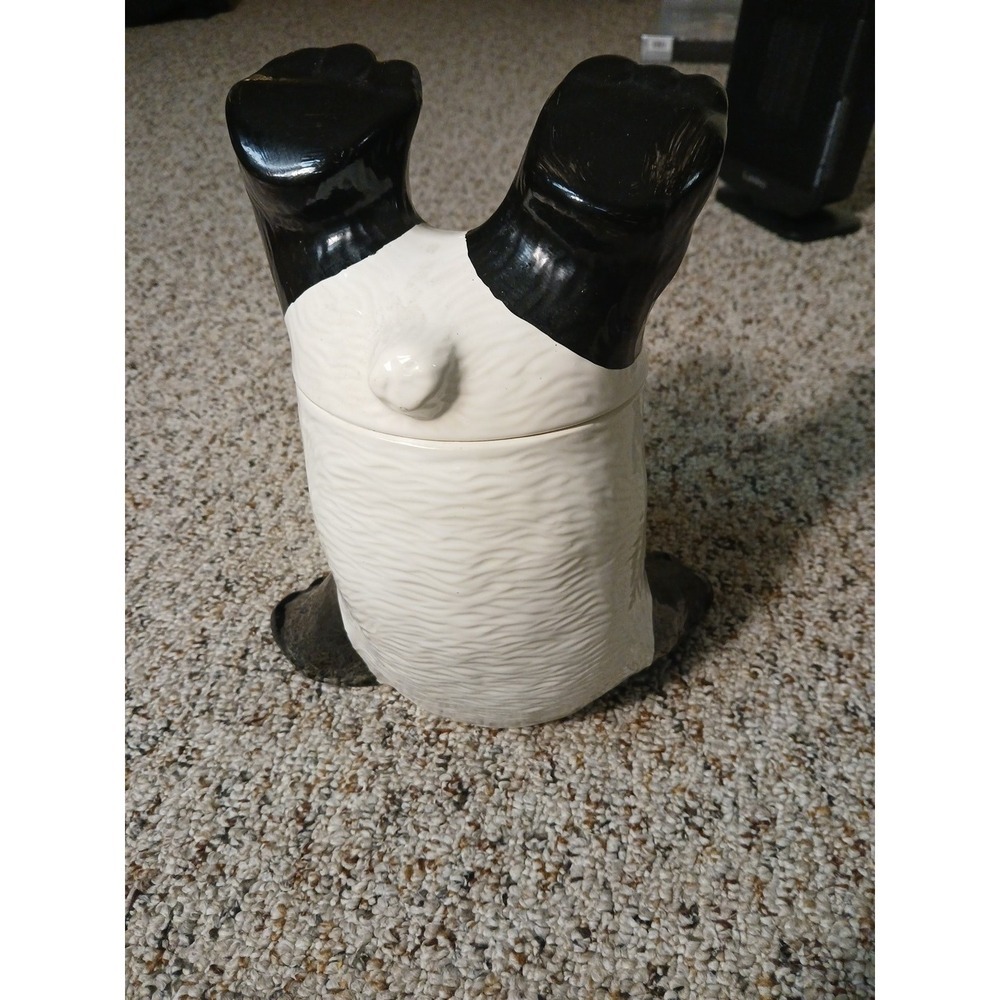 Vintage McCoy Upside Down Panda Cookie Jar # 210 1970's - Picture 5 of 9